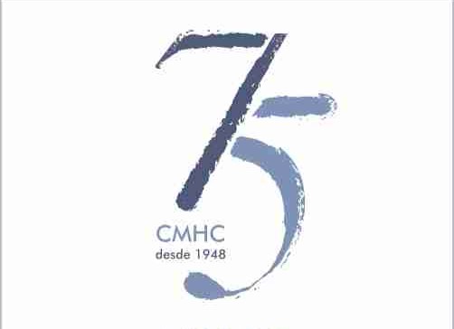 Logotipo del 75 aniversario del Colegio Hernando Colón