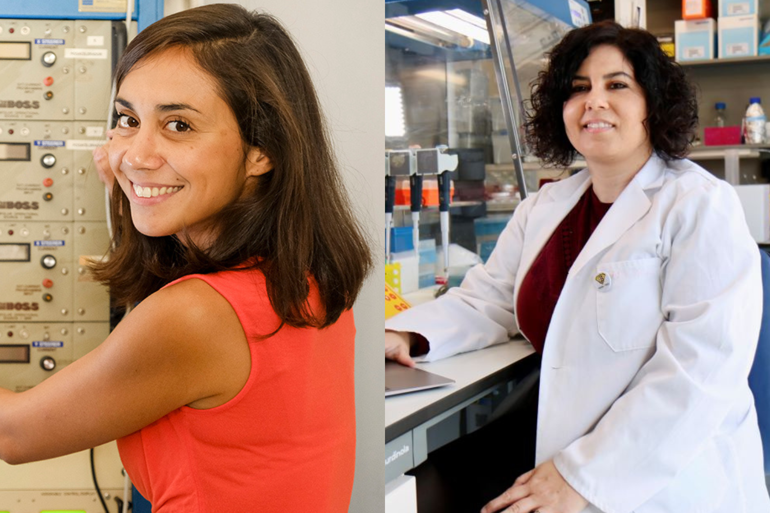 Eleonora Viezzer (izquierda) y Patricia González-Rodríguez (derecha), finalistas a los premios Mujeres a Seguir