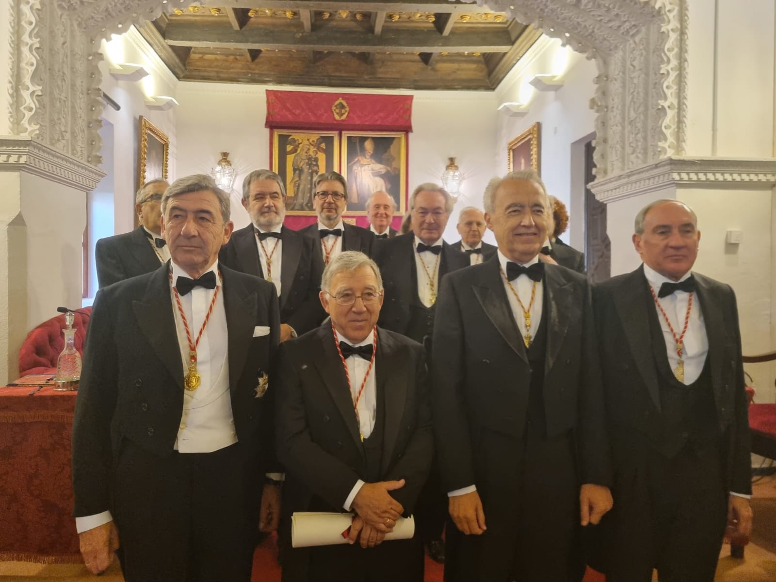 Imagen de la ceremonia de ingreso