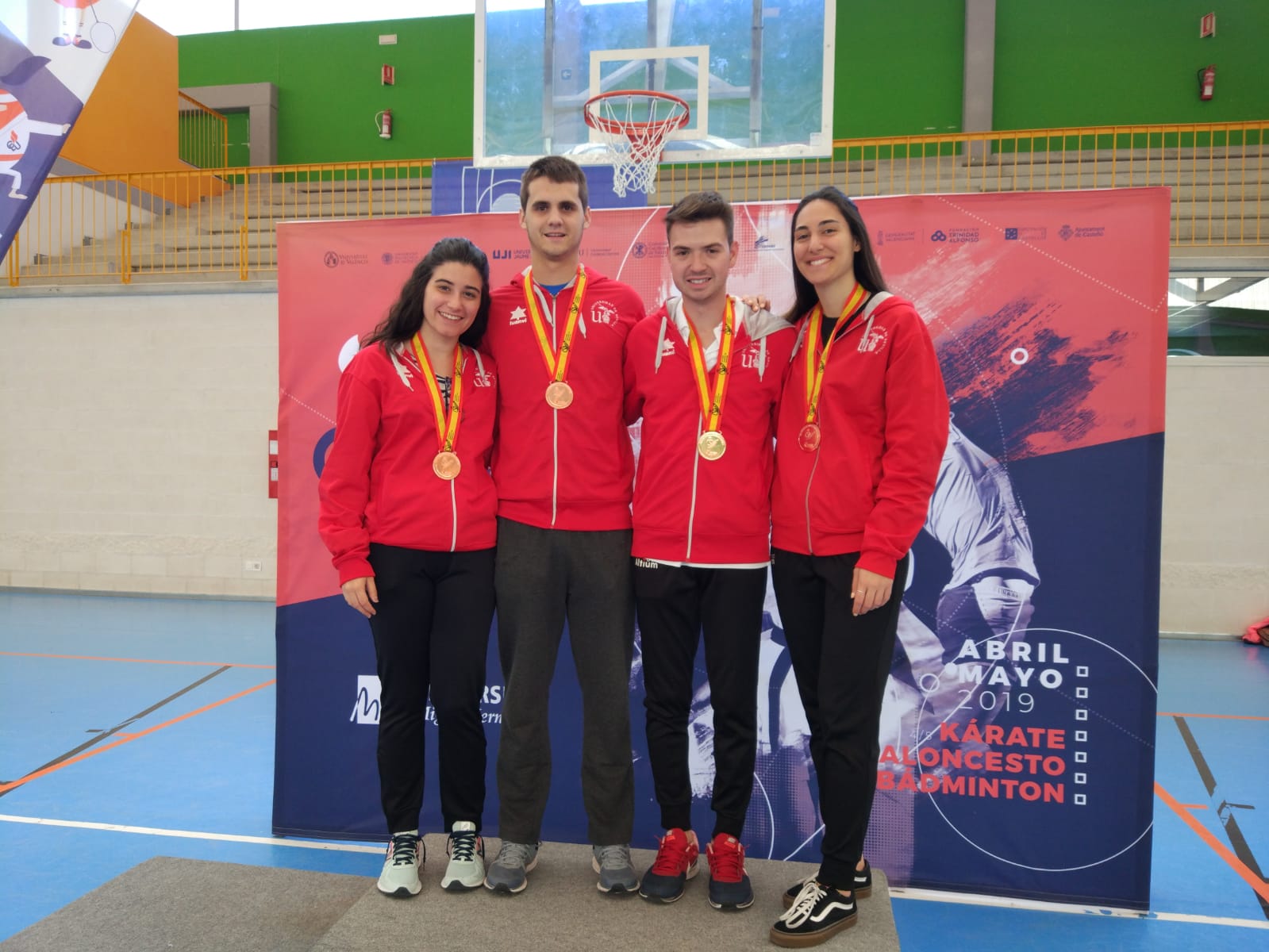 Los medallistas de la US en los Campeonatos de España