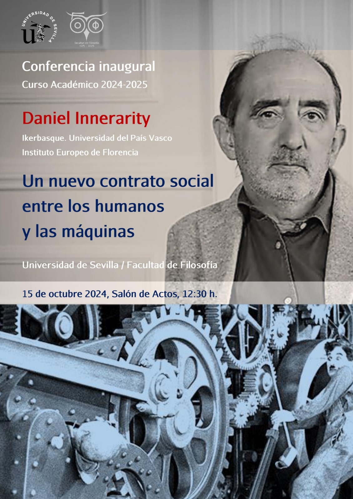 Daniel Innerarity en la Facultad de Filosofía