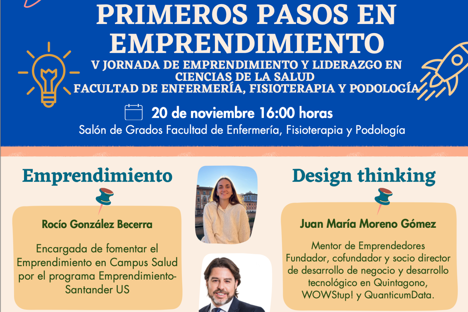 V Jornada de Emprendimiento y Liderazgo en Ciencias de la Salud