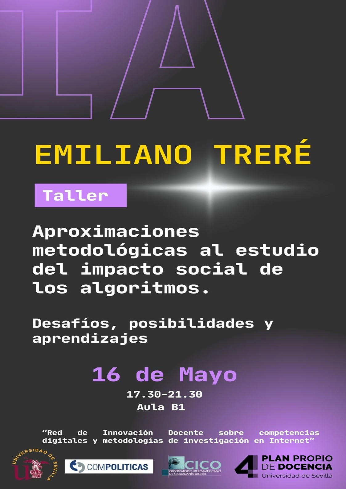 Cartel del taller