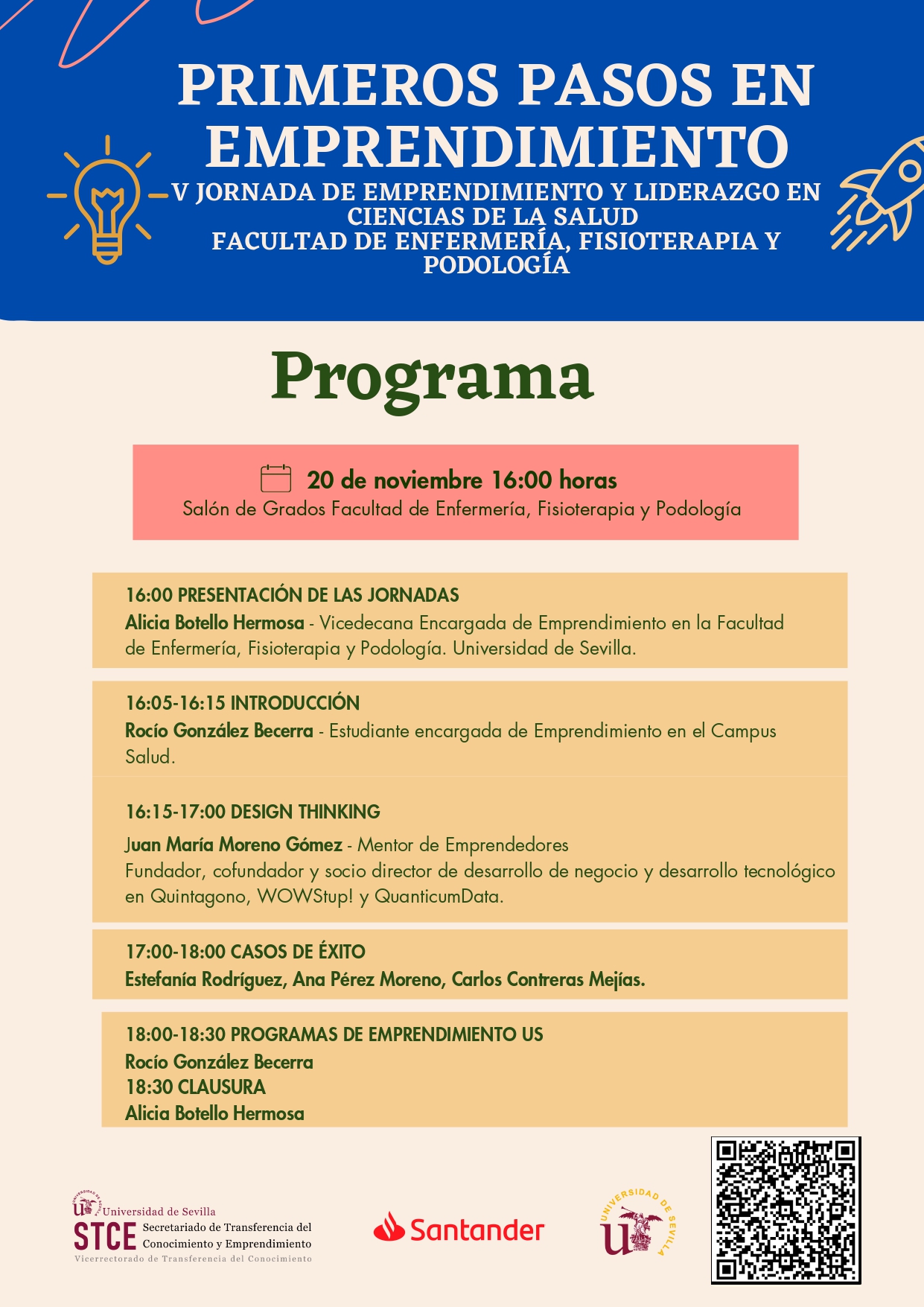 V Jornada de Emprendimiento y Liderazgo en Ciencias de la Salud