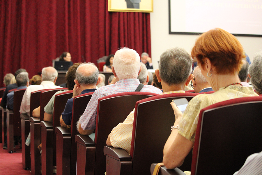 Acto de apertura de curso del Aula de la Experiencia