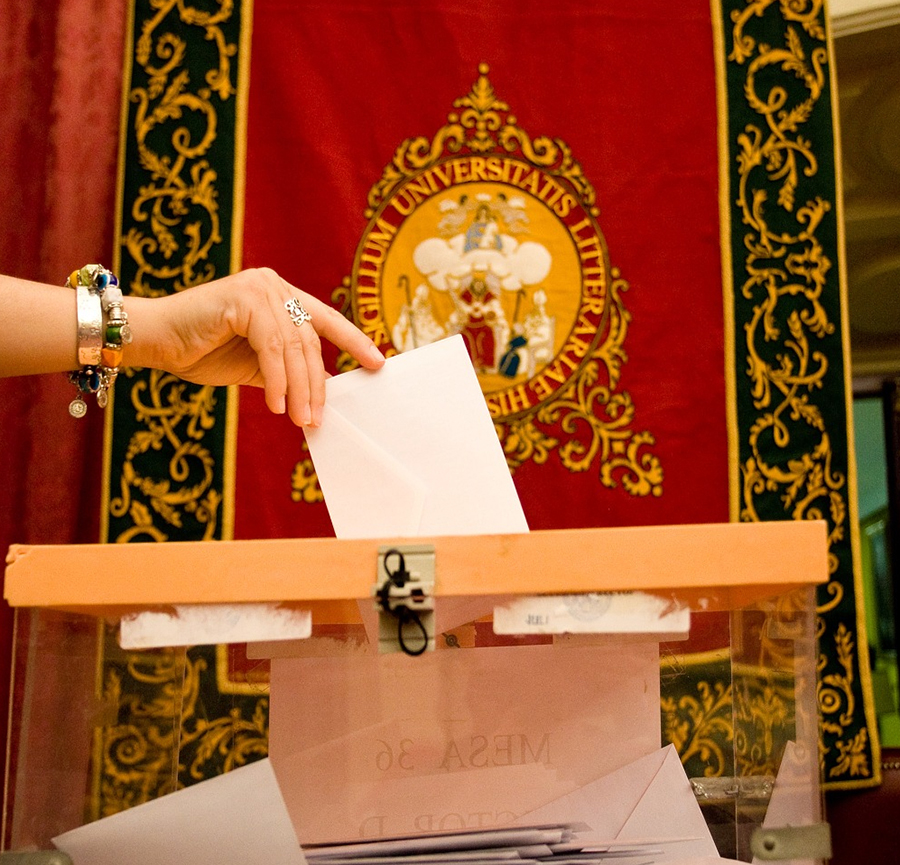 Votación en el Claustro de la US