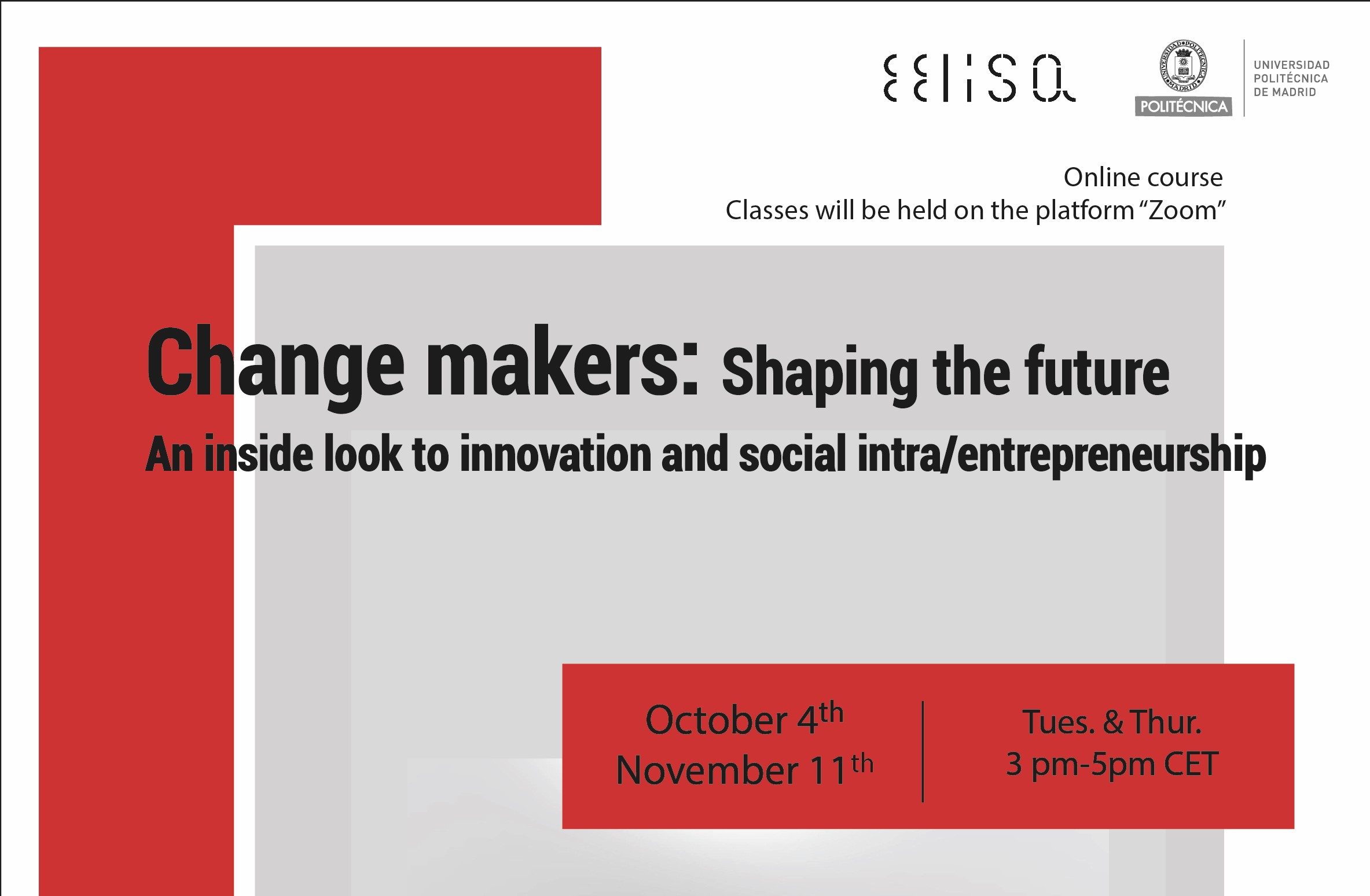 Portada de Change makers: Shaping the future