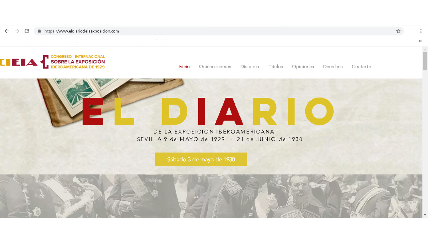 El diario de la exposición