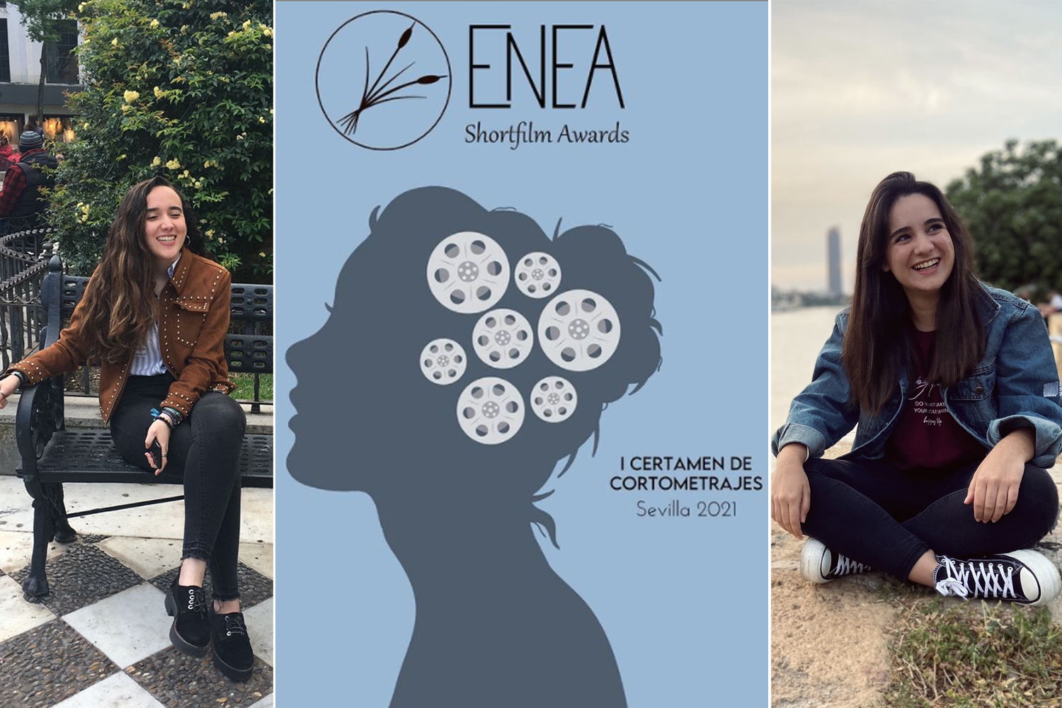 Isabel Castro, cartel y Elena Jiménez