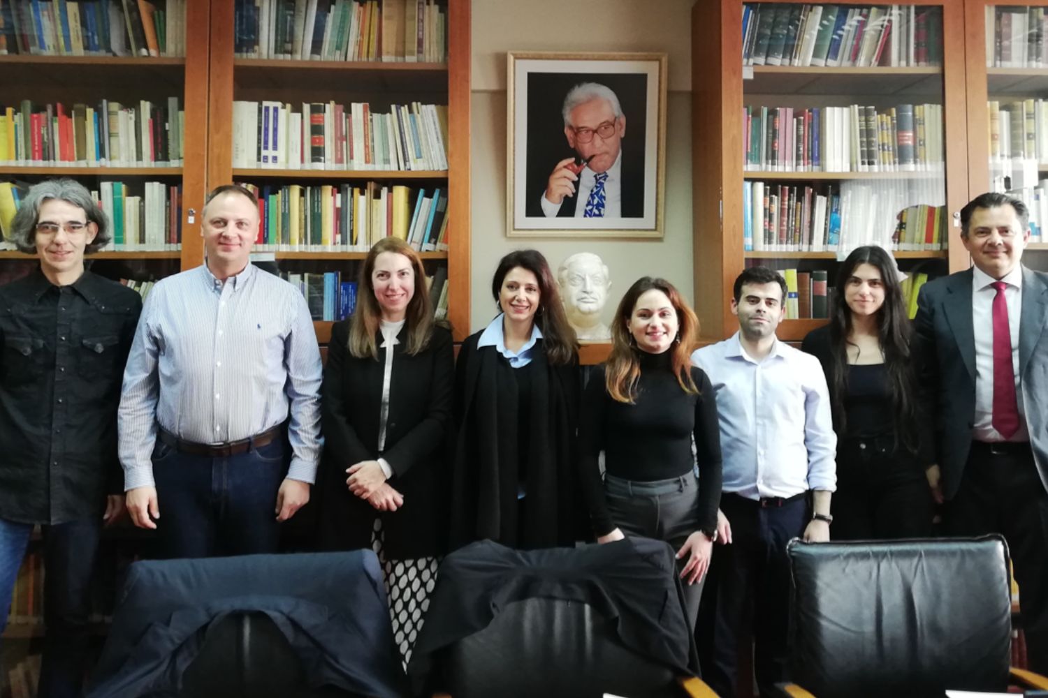 Reunión de inicio de proyecto en Atenas, Centro de Derecho Constitucional Europeo