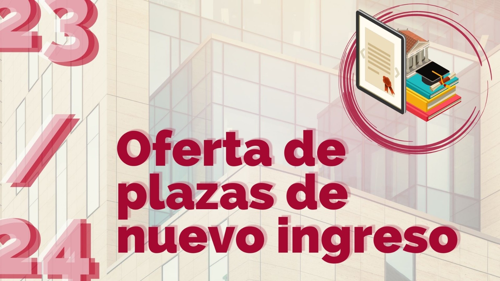 plazas nuevo ingreso