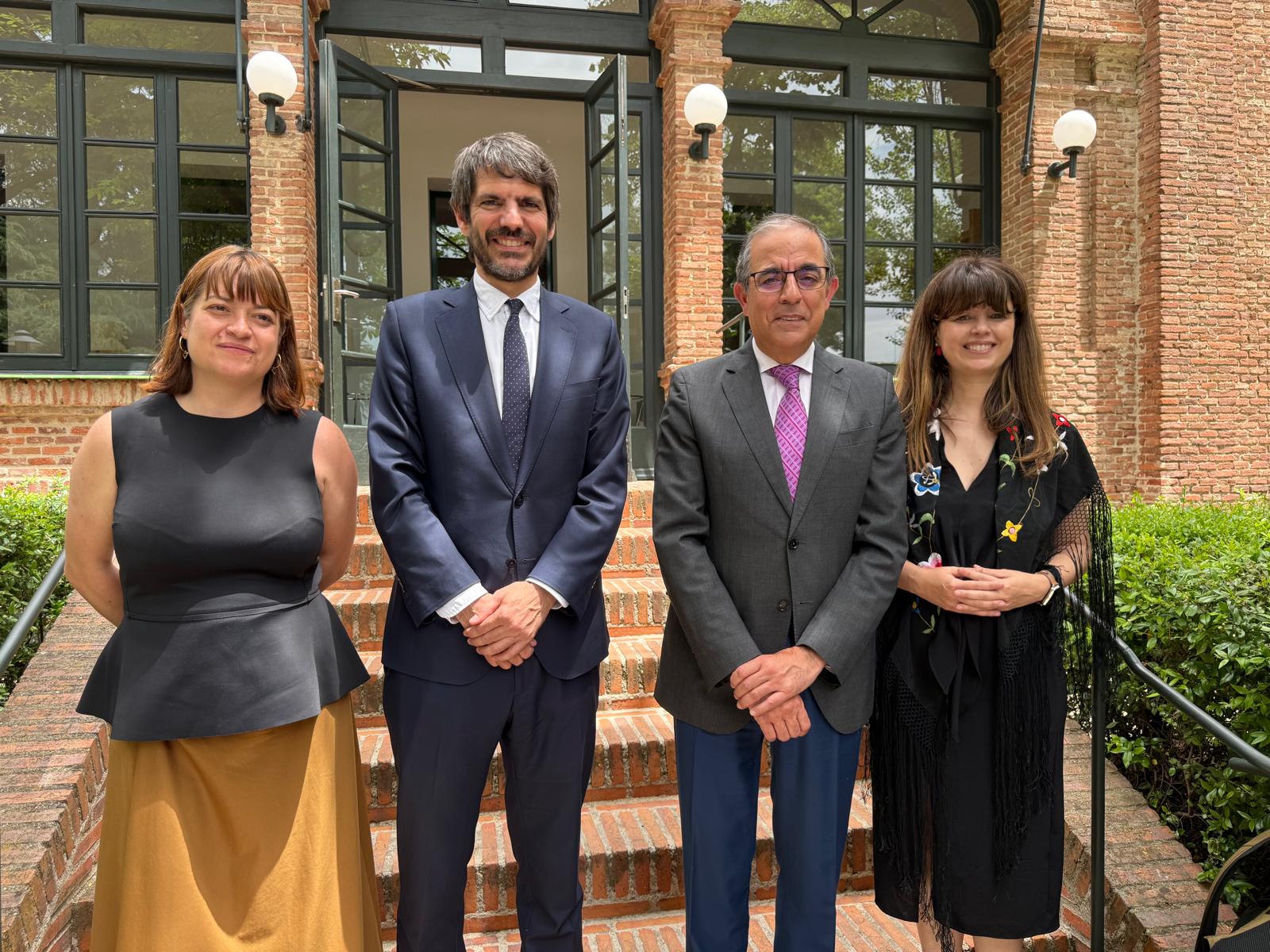 María José Gálvez Salvador, Ernest Urtasun, Miguel Ángel Castro y Lola Pons