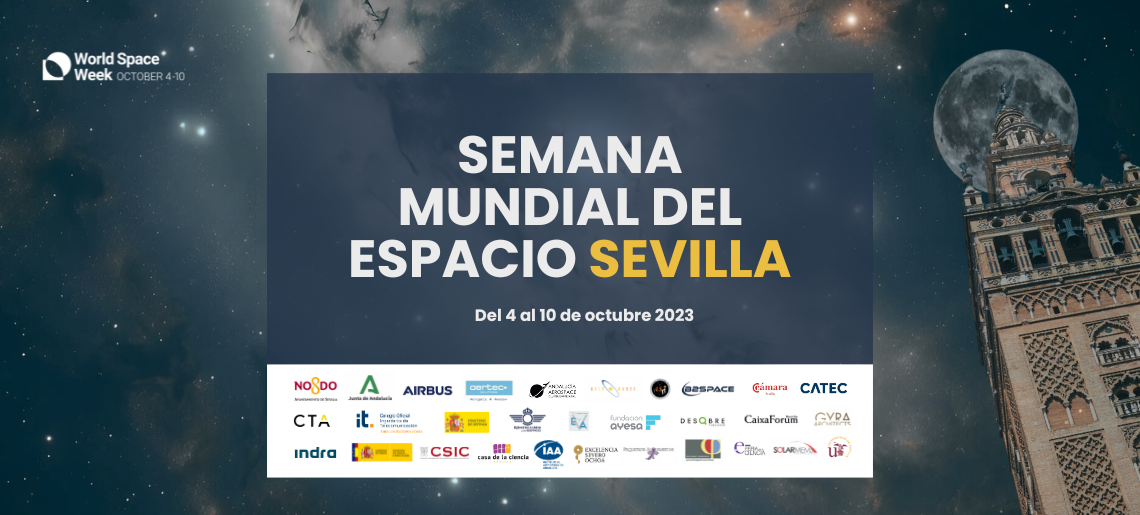 Cartel de la Semana Mundial del Espacio