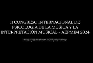 II Congreso de Psicología de la Música