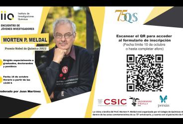 Encuentro con Morten P. Meldal, premio nobel de química en 2022