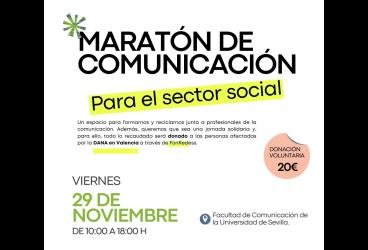 Maratón de comunicación por Valencia en la Facultad de Comunicación