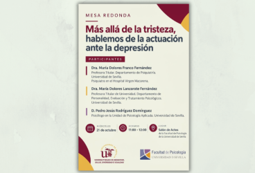 Mesa redonda 'Más allá de la tristeza, hablemos de la actuación ante la...